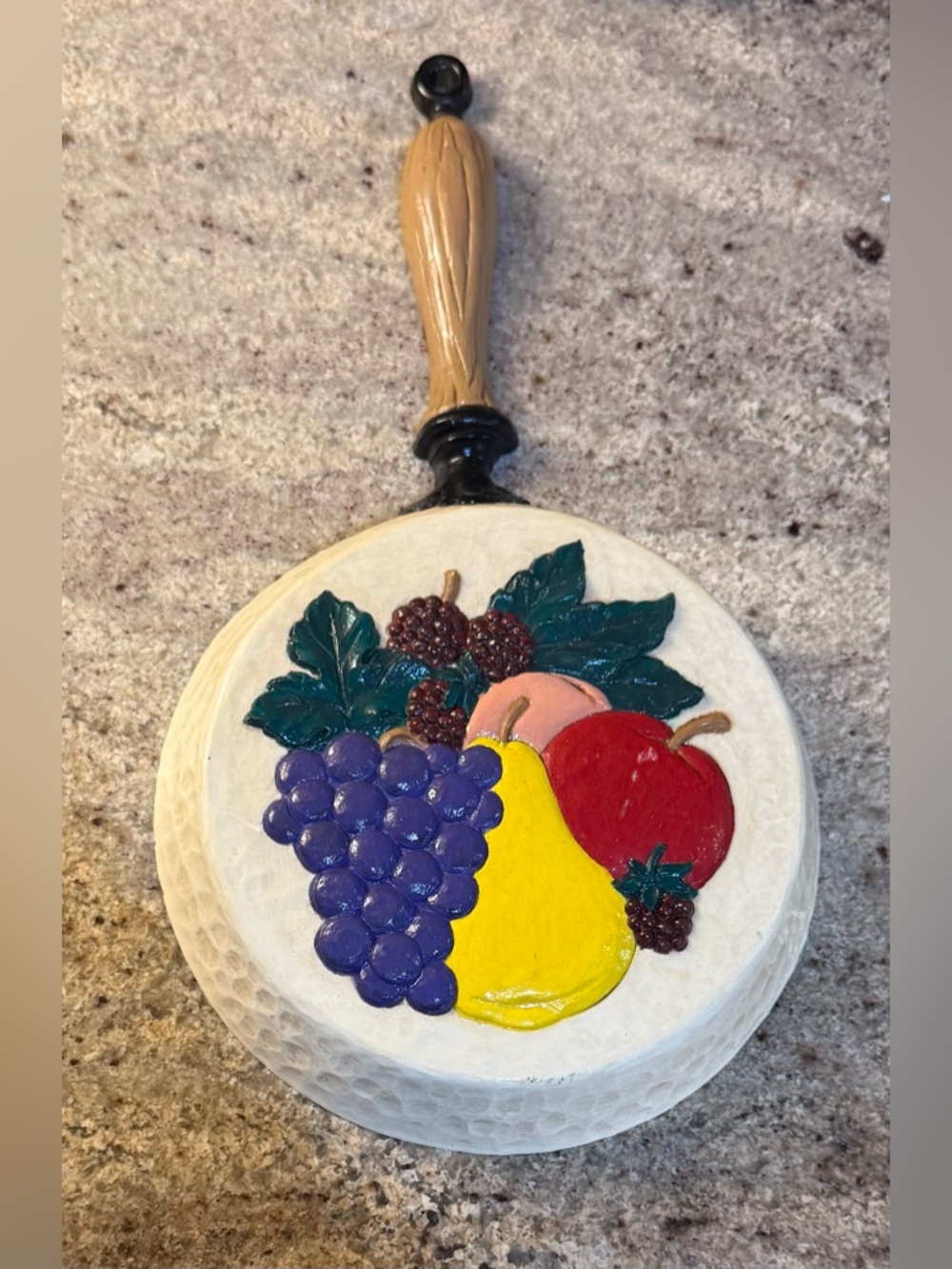 Vintage HOMCO Skillet Wall Plaque
